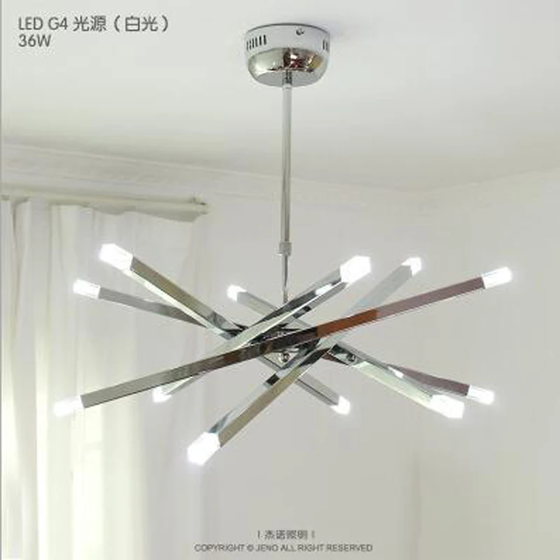 Simple and modern lamps lighting Nordic creative personality living room dining bedroom adjustable LED chandeliers led lamp | Лампы и