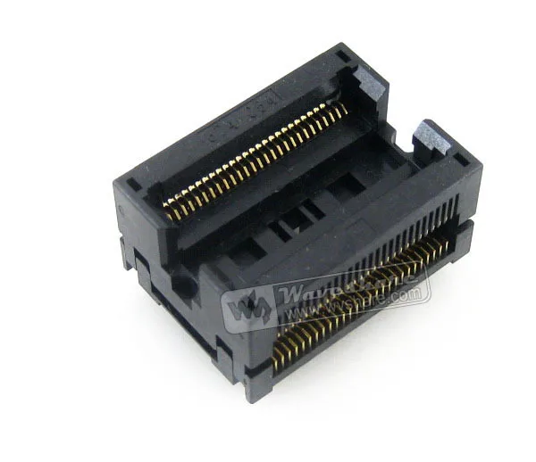 Уэллс IC тестовый адаптер гнездо 674C1542211 A11 0 8 мм Шаг TSOP54 пакет|Демонстрационные