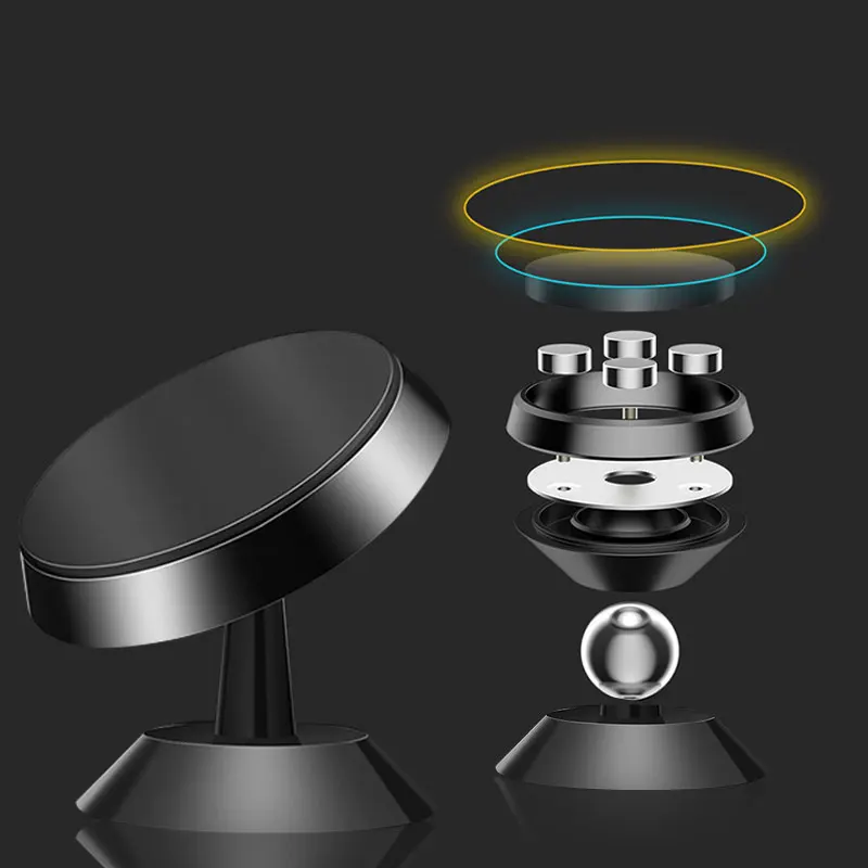 Мини приборной панели Автомобильный Держатель Магнитная мобильного телефона