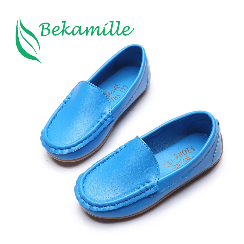 Bekamile Children Shoes 2019 New Child Leather Single Shoes 
