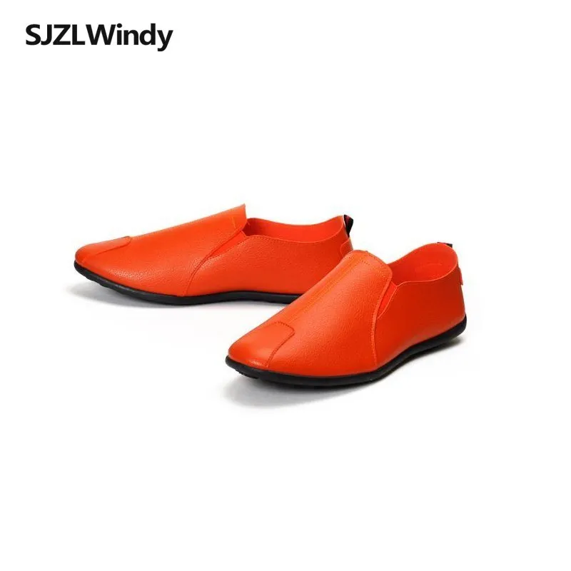 Мужская обувь удобная мужская повседневная из натуральной кожи Chaussures без