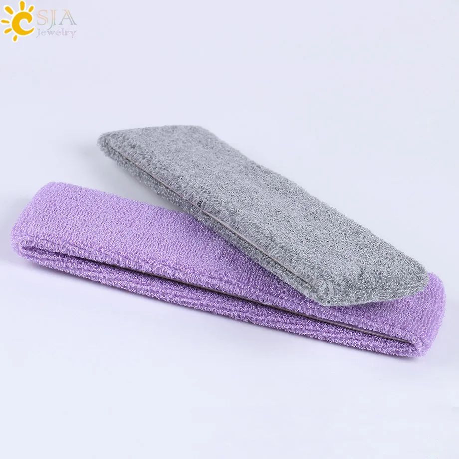 Мужская хлопковая эластичная повязка на голову CSJA для спортзала спорта