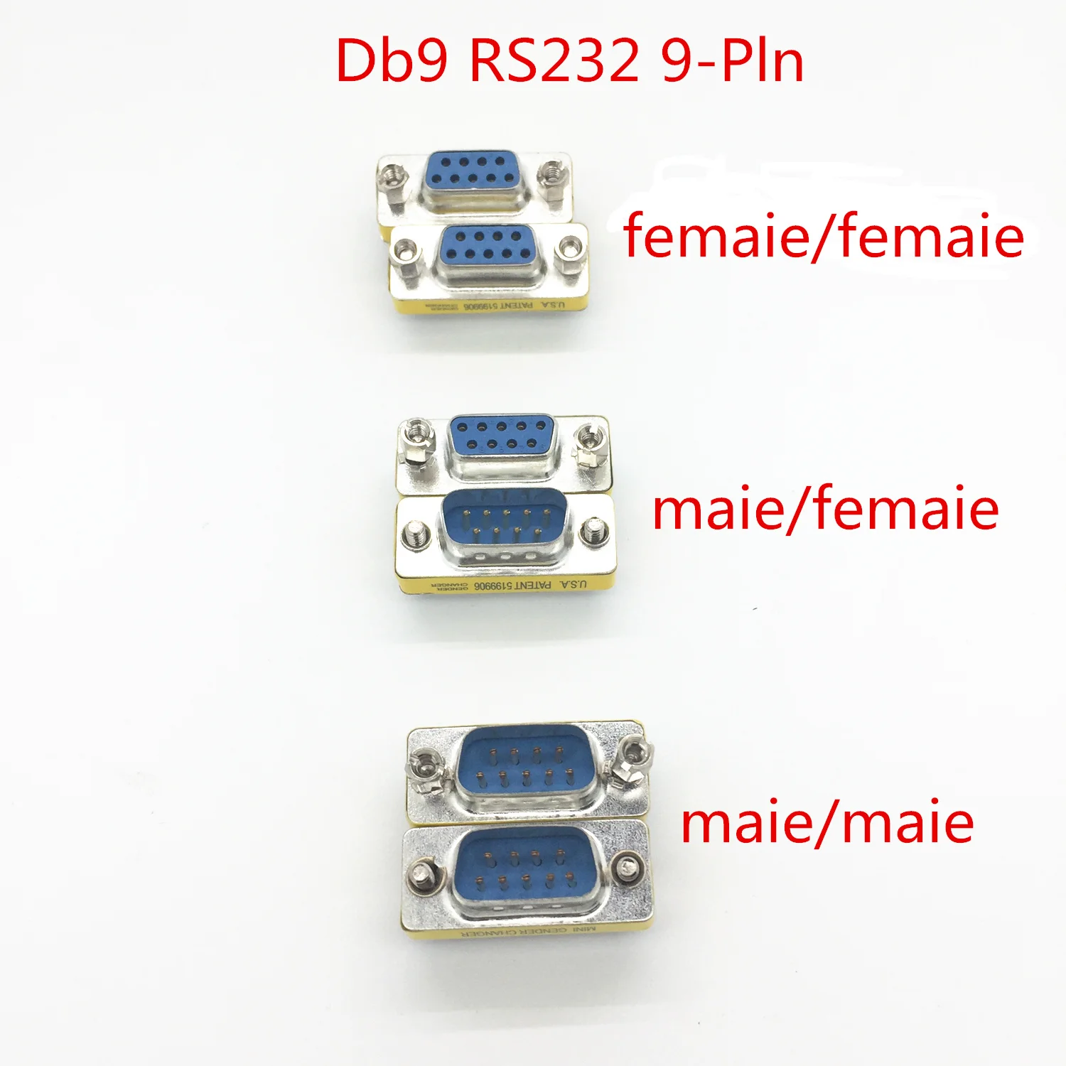 Высококачественный мужской адаптер RS 232 Vga DB9 Femal для смены пола|Переходники и