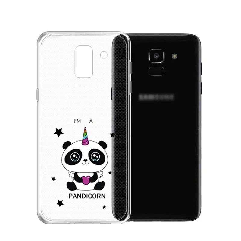 Cute Carton Soft Clear Case for Samsung Galaxy J4 J6 J2 Pro 2018 Funda For J330 J530 J730 J5 J7 Prime 2016 Coque Plus |