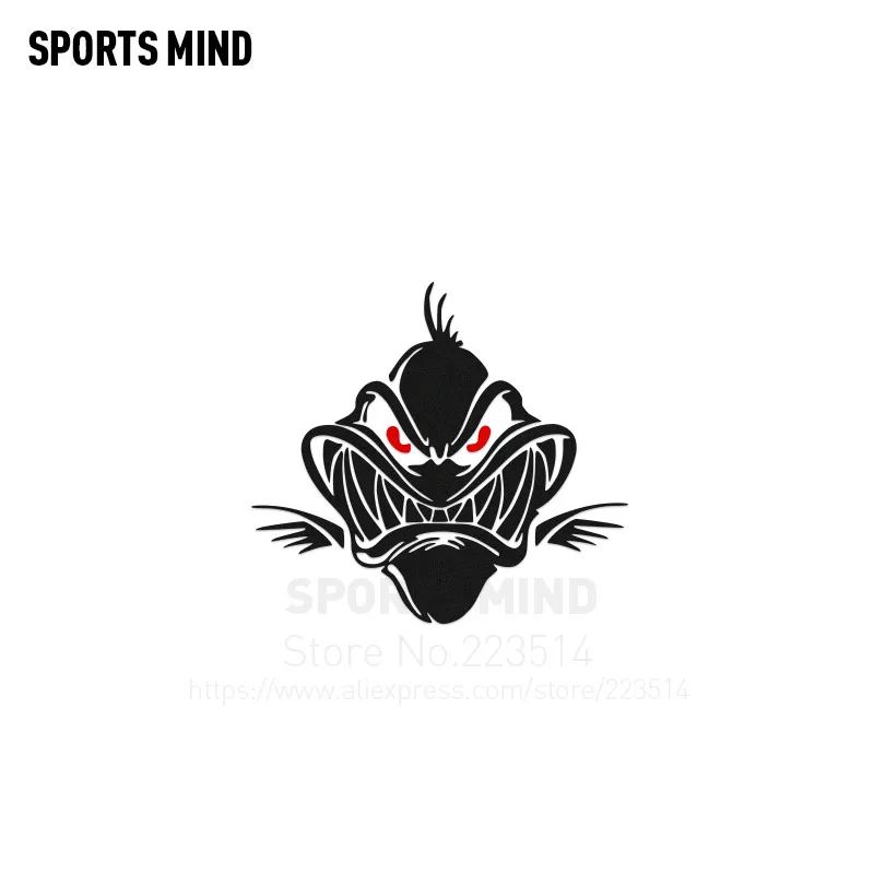 3 Pieces Sports mind fish Car Sticker Decal For volkswagen ford focus 2 audi a3 bmw e46 opel astra seat stickers car accessories |