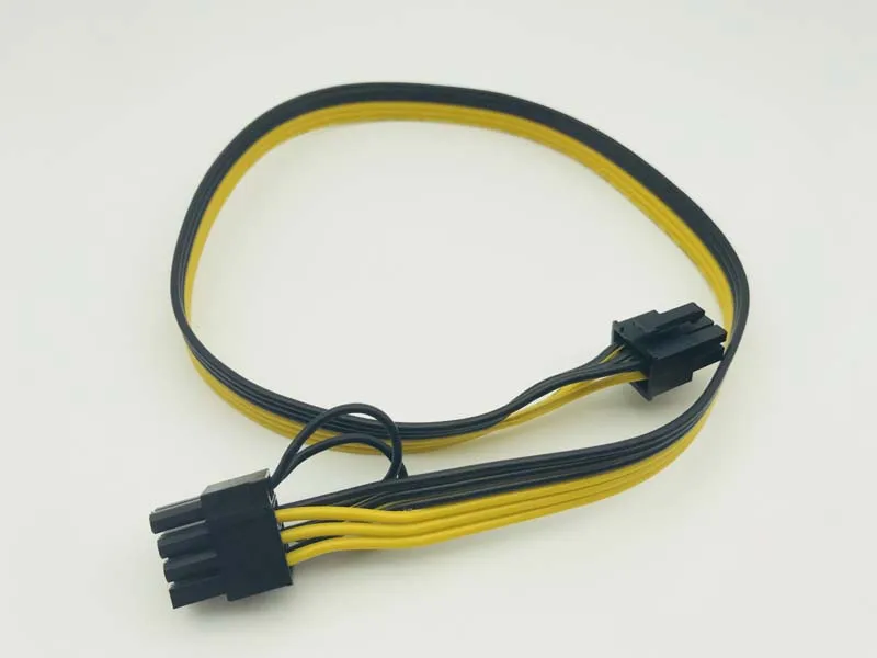 10 шт 60 см 6Pin к 8Pin (6 + 2) кабель сервер преобразования питания плата графической