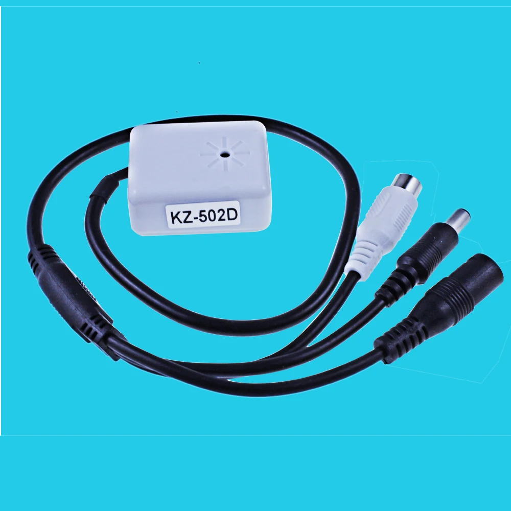 Etsoon 2 шт. микрофон для камеры видеонаблюдения Регулируемая Мини CCTV Микрофон