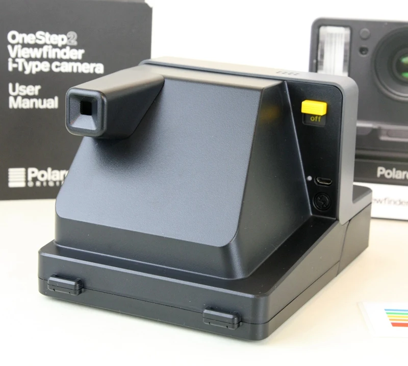 Polaroid Onestep2 VF + черная Радужная камера с пленкой i type и 600|Плёночные моментальные