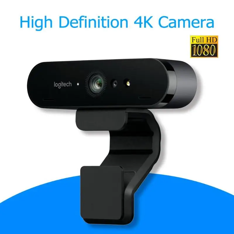 Logitech BRIO C1000e 4K HD веб-камера с микрофоном для видеоконференции Потоковое вещание Запись Камера для компьютера