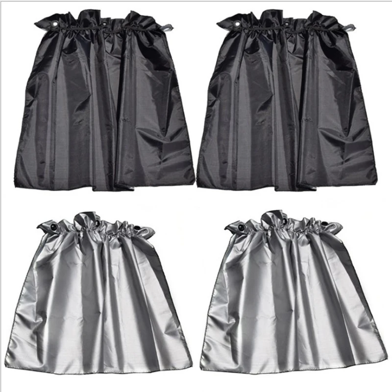 2 шт. автомобильные складные занавески на боковое окно солнцезащитные шторы с