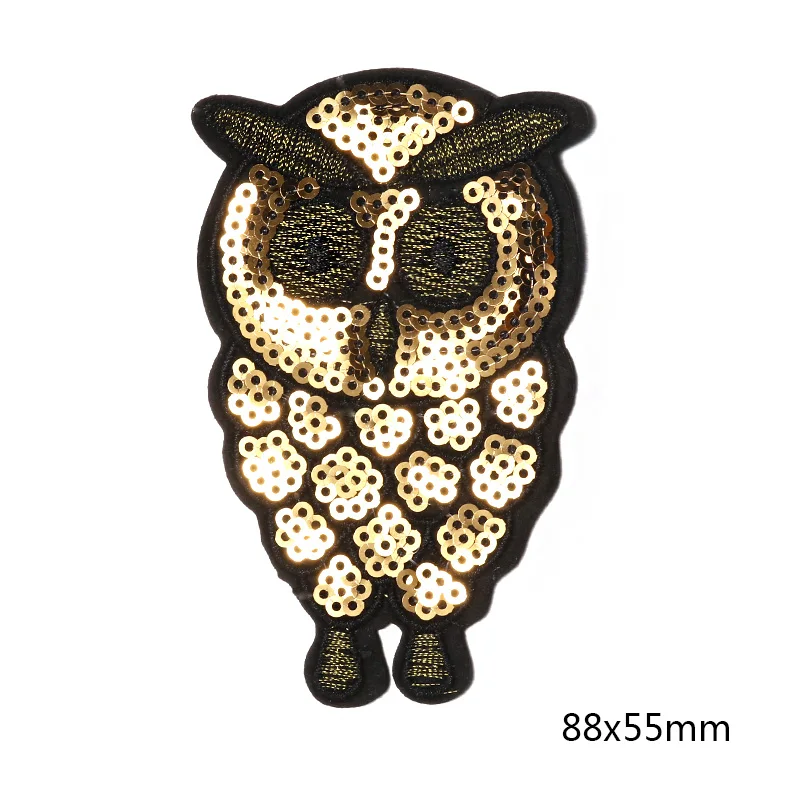 Высокое качество Красочные Блестки патч горячего расплава клейкая одежда