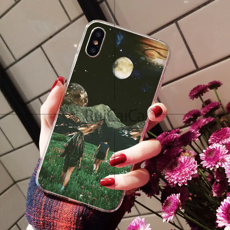 Чехол для телефона Ruicaica Trippy Art эстетическое пространство Астронавт Apple iPhone 8 7 6 6S