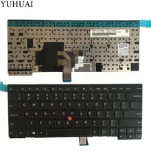 New US Laptop keyboard For Thinkpad T440 T440S T431S T440P T450 T450S Black keyboard