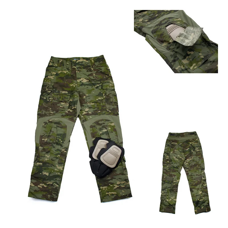 2019 Multicam Tropic G3 Combat 3D Pants MTP  Tactical Pants Ripstop MTP Cargo pants CP with knee pads