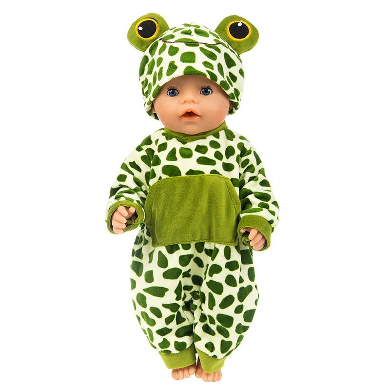 

7Color choose Short Doll Clothes Wear fit 43cm Baby Doll Clothes and Accessories, Children best Birthday Gift