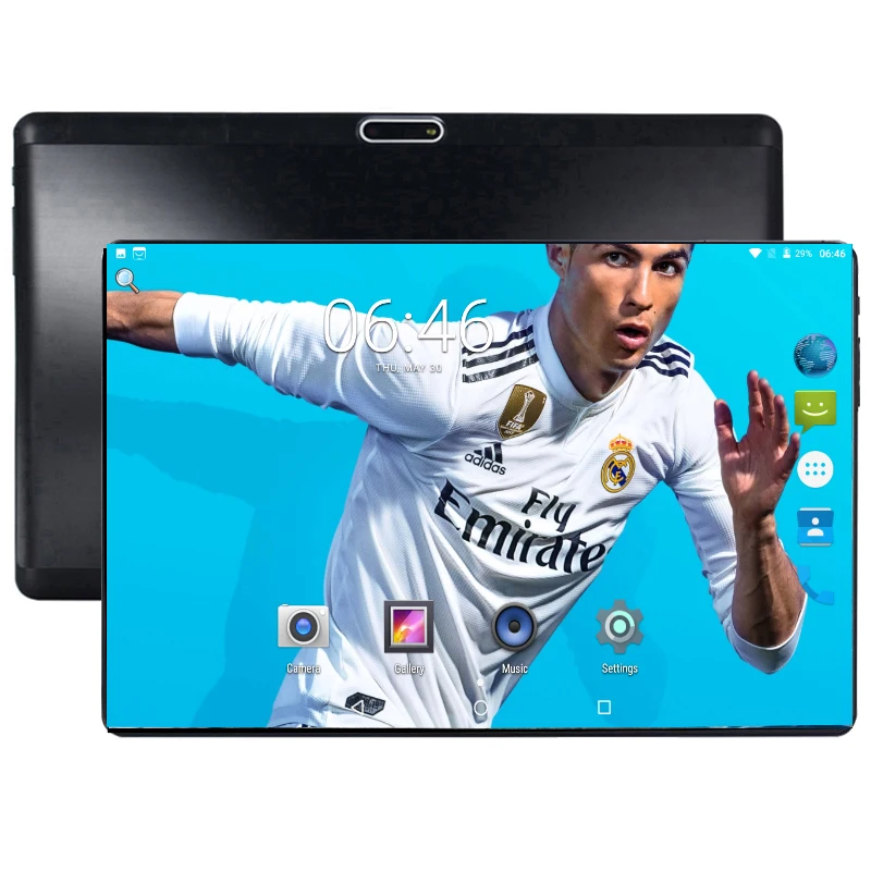 Новый 2.5D Стекло 10 дюймовый планшетный Octa Core 3g 4 аппарат не привязан к оператору