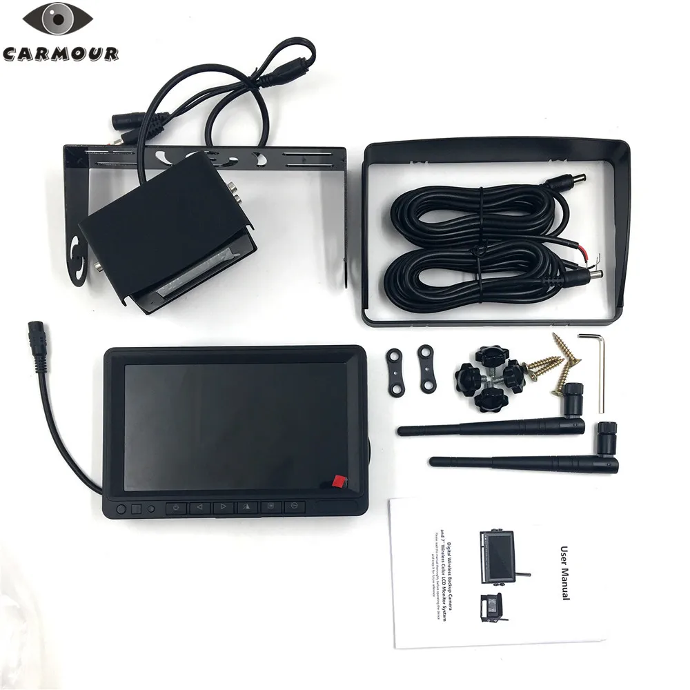 CARMOUR Цифровая беспроводная система резервного копирования камера комплект IP69