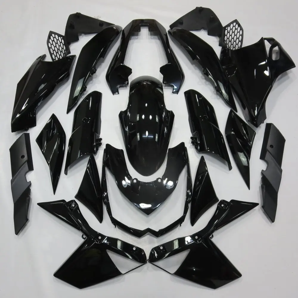 Мотоцикл обтекатель для Kawasaki Z1000 Z 1000 2010 2011 2012 2013 Полный обтекатели хомут комплект кузов литья под давлением черный