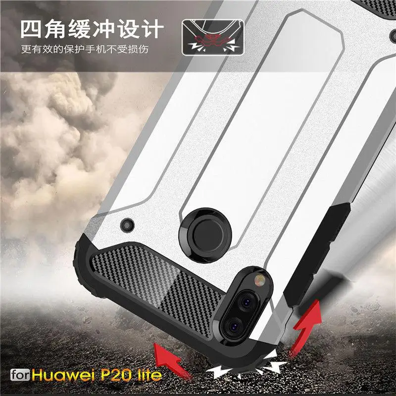 For Huawei Mate 10 P9 P10 P20 Lite Pro Shockproof Armor Heavy Duty Tough Hybrid Back Case Cover |