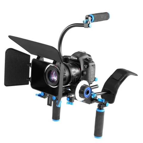 Комплект для Dslr камеры Rig Movie Kit Матовая коробка и последующая фокусировка и наплечная Накладка для 5d2 5d3 5DII 5diii видеокамера и камера