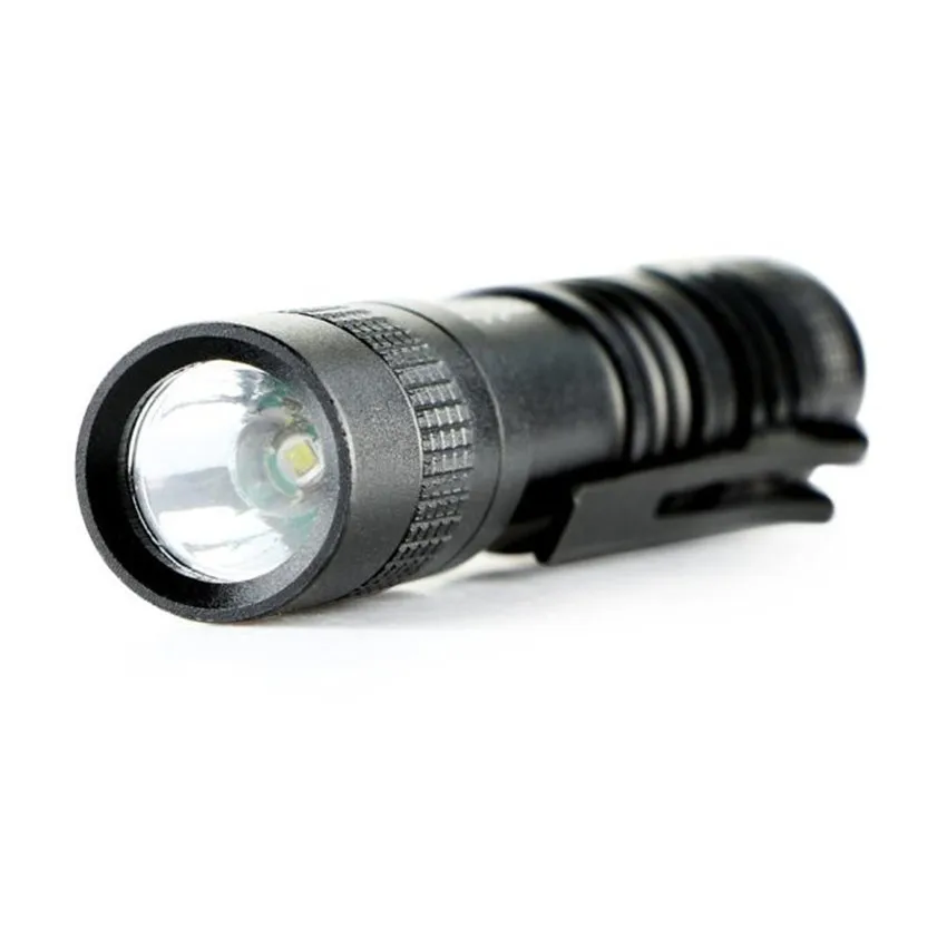 High Quality CREE XPE-R3 LED 1000 Lumens Lamp Clip Mini Penlight Flashlight Torch AAA cree torch led lampe | Освещение