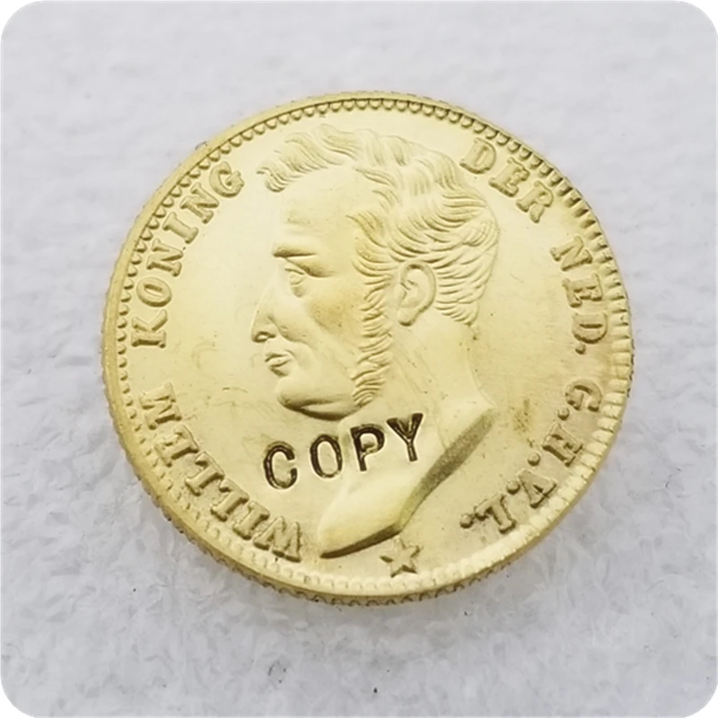 1826 1827 Нидерланды 5 Gulden Willem I копия монет|Безвалютные монеты| |
