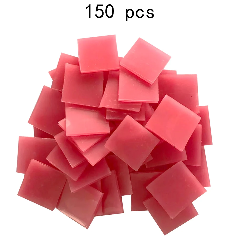 150pcs DIY клеевая глина инструмент алмазные аксессуары для рисования 2*2 см nouveaute точка торчащие круглые квадратные сверла коробка для хранения ручек этикетки бумаги - Цвет: 150pcs