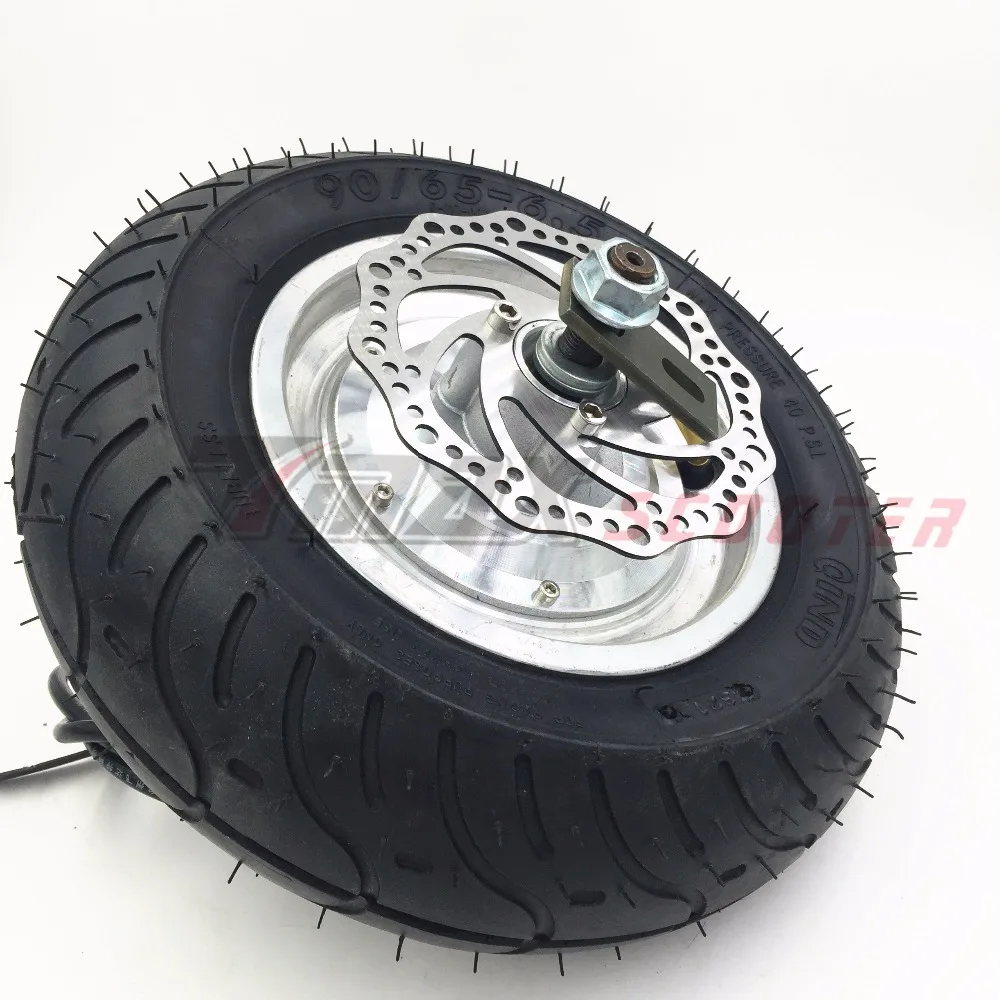 Электрический Скутер Двигатели 800 Вт 48 В Бесщеточный Мотор Эпицентра с 90/65-6.5 (12