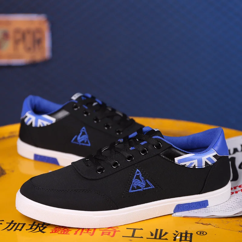 2018 New Spring Summer Men Shoe Breathable Casual Shoes Mens Canvas for Lace-Up Fashion Flat Male | Обувь