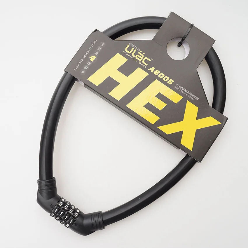 2016 Новый велосипедный замок с 4 паролями для стального троса аксессуары bicicleta