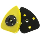 70*100 мм треугольная шлифовальная фреза с железной пластиной, шлифовальная Подложка для шлифовки и полировки электроинструментов, аксессуары