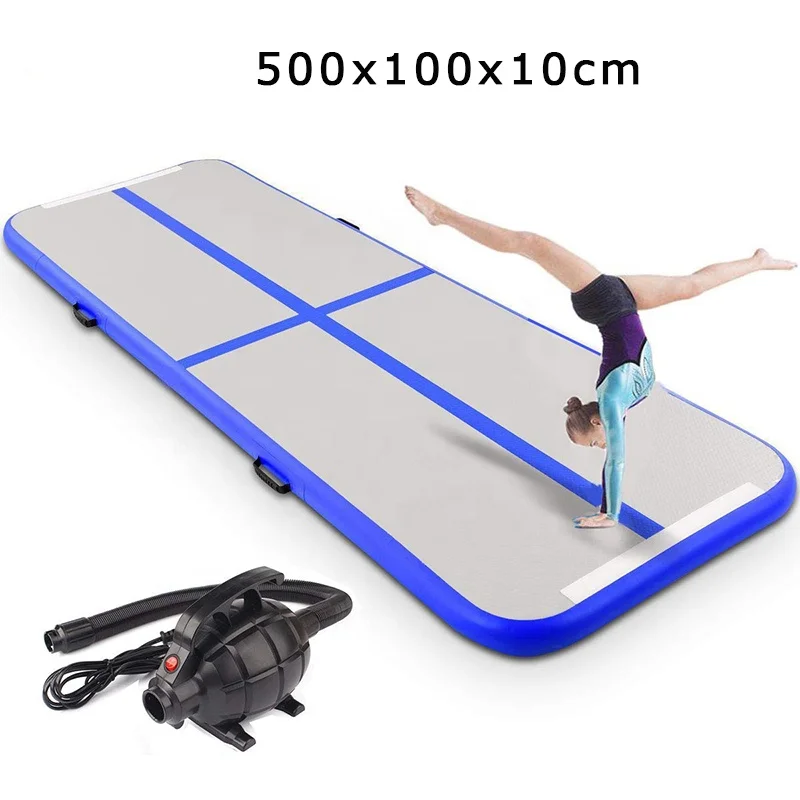 4M Airtrack Promotion ! Customized Logo Inflatable Air Floor Mat For Home Use DWF Tumble Track Bounce Jumping | Игрушки и хобби