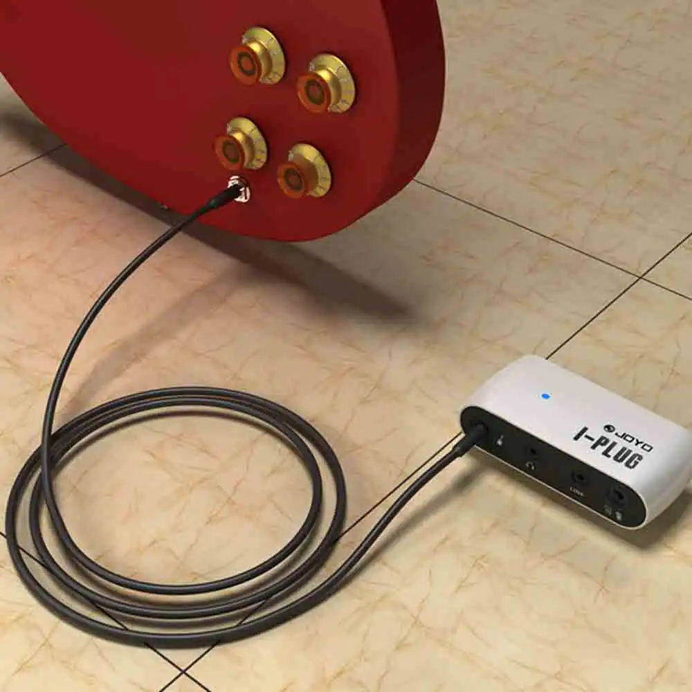 Joyo I-plug портативная электрическая гитара мини-усилитель для наушников усилитель