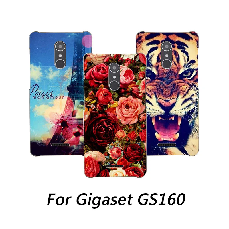 Чехол для GS160 Gigaset 9 цветов высокое качество новые узоры цветы животные и Эйфелева