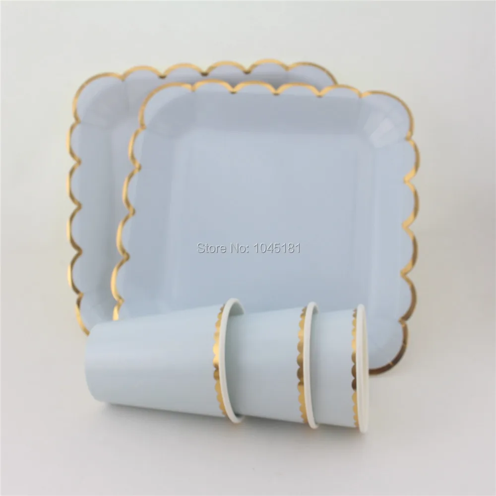 Набор посуды ipalmay для будущей матери однотонные розовые синие мятные желтые с