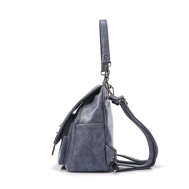 JONBAG большая сумка Корейская версия дикого модного рюкзака винтажная через плечо