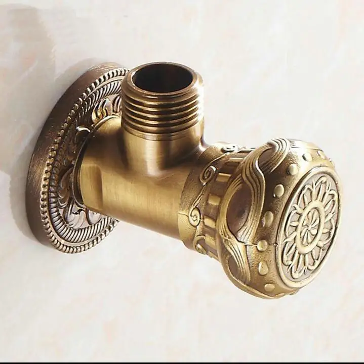 Клапан угловой для ванной комнаты латунный 1/2 дюйма malex JM525|finish|part |