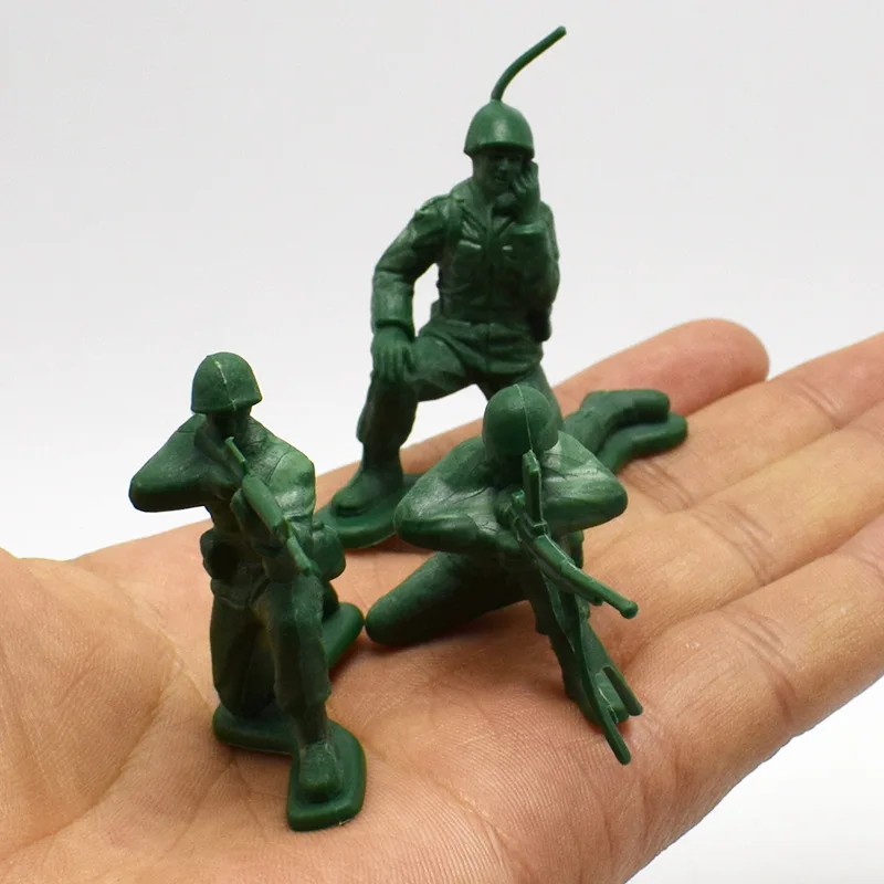 12 шт./компл. солдатская модель песочница игра военная пластиковая игрушка армия