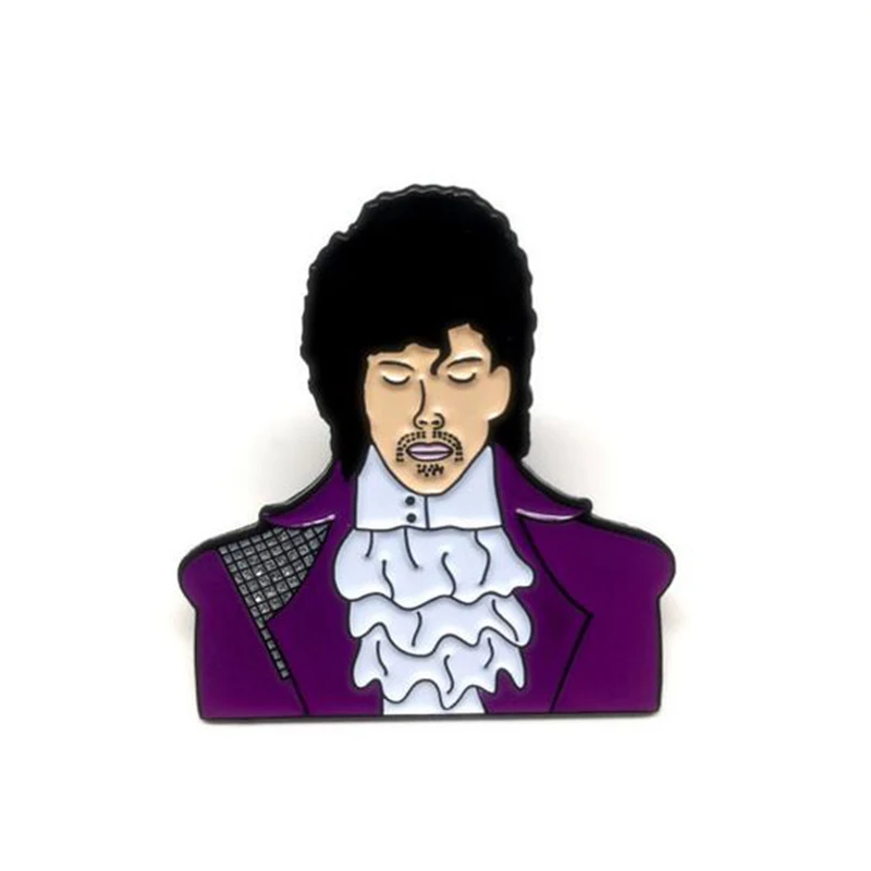 

Prince эмалированная брошь-кнопка