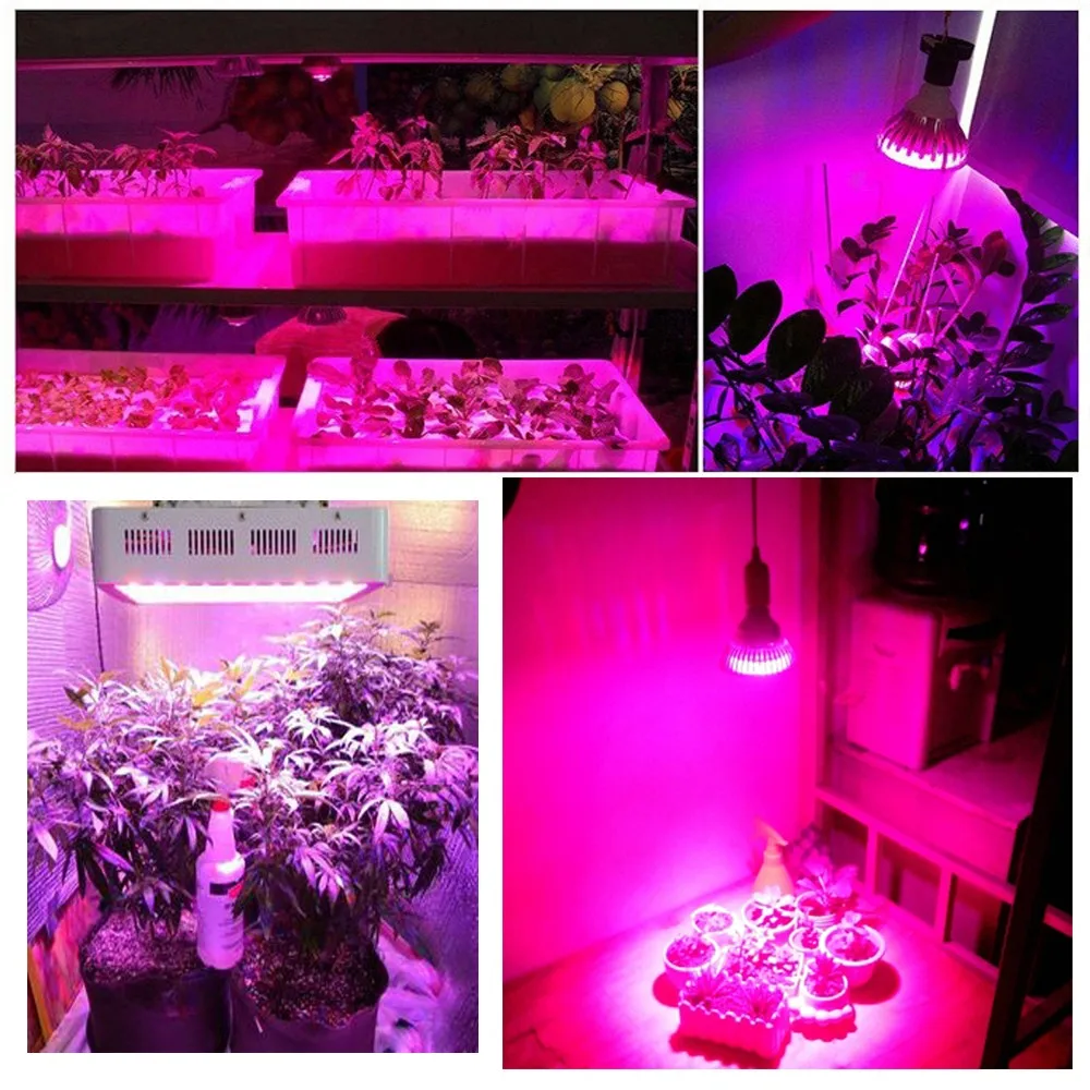 Светодиодная лампа полного спектра для выращивания растений 10 Вт|10w full spectrum led|full