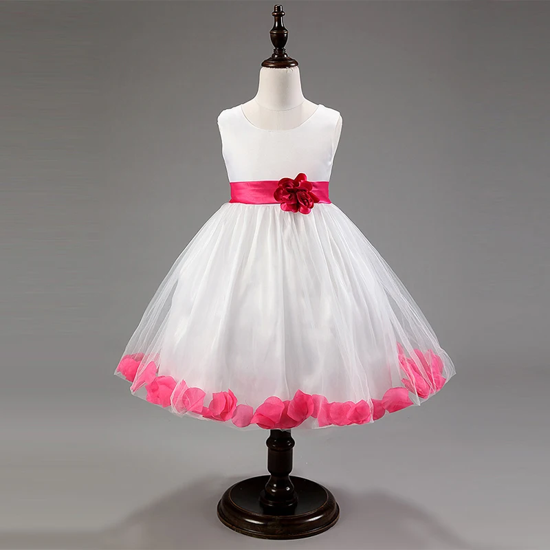 Платье для девочек Wowbridal с цветочным принтом оборками 2017|communion dresses|first communion