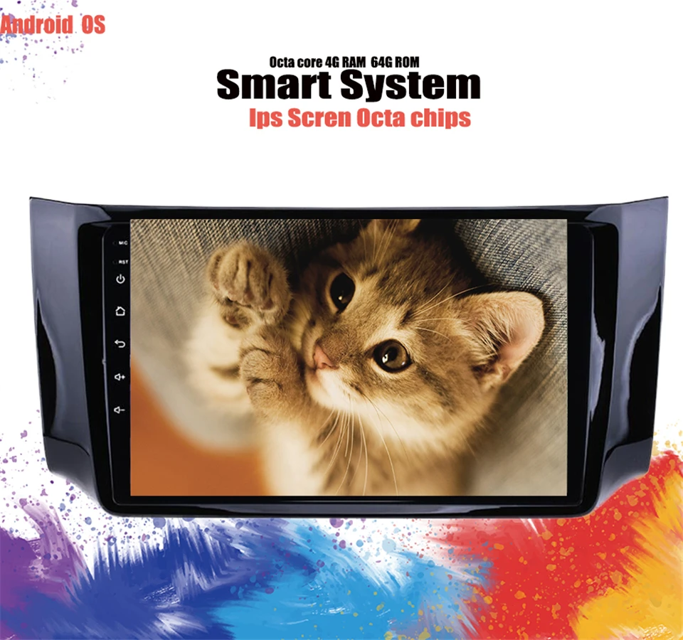 Anroid 10 0 для Nissan Sentra Sylphy B17 2012 2017 автомобильный dvd gps navi a/v Встроенная система Wifi dsp swc