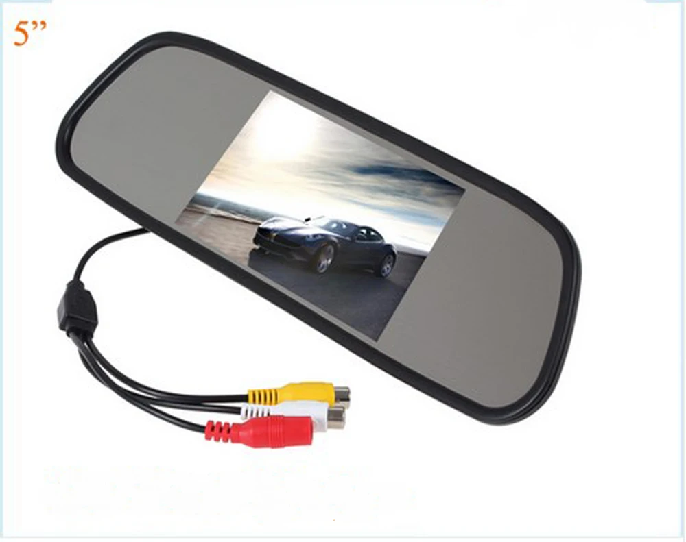 Продвижение HD 5 дюймов TFT LCD цветной дисплей экран Автомобильная камера заднего