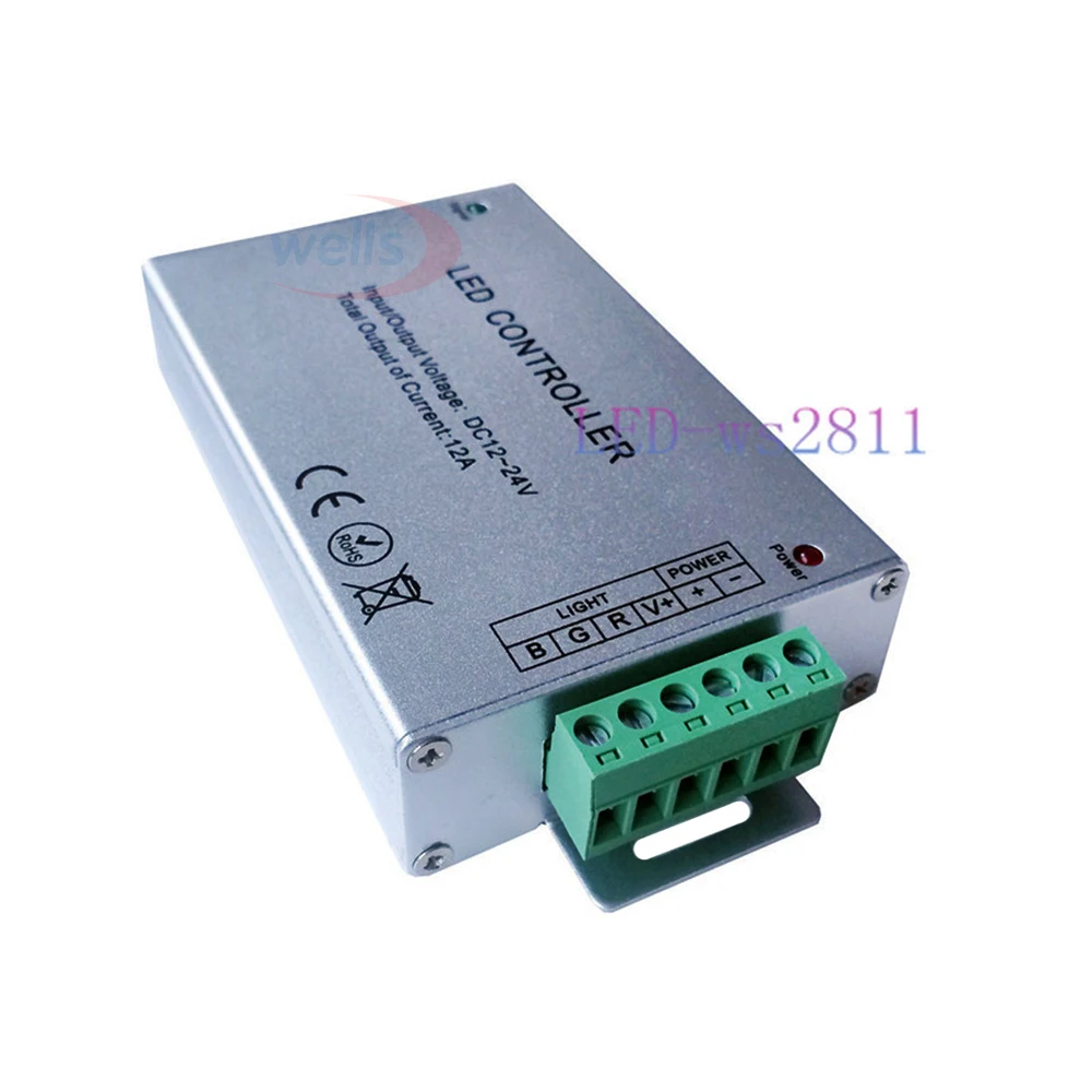 DC12V-24V 12A 24A 44key ИК беспроводной пульт дистанционного управления Led RGB контроллер 44key ИК диммер для 3528 5050 RGB светодиодные полосы света
