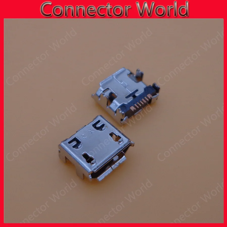 20-100 шт./лот Мини micro USB зарядный порт разъем питания для Samsung C3322 Micro DIP4 Замена