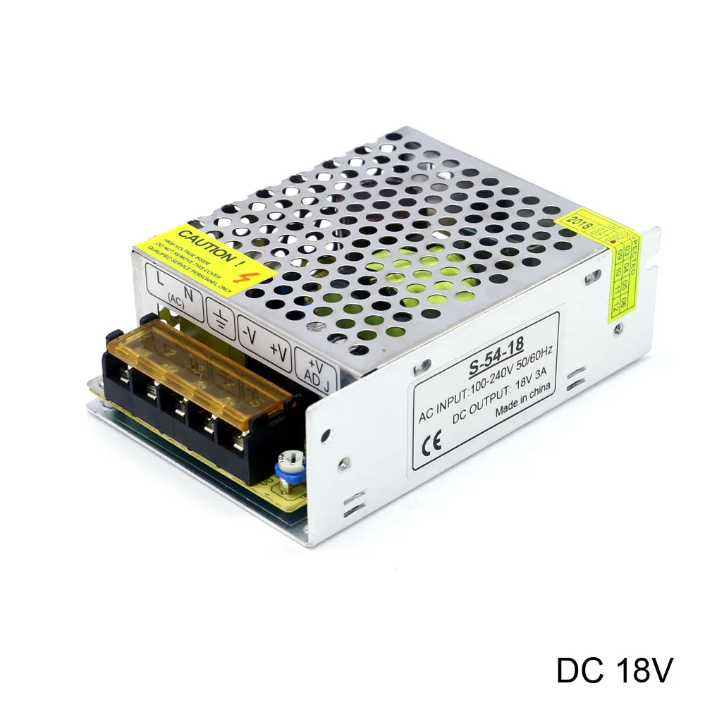 18В DC источник питания ac dc 3A инвертор импульсный 220В до fuente de alimentacion | Обустройство