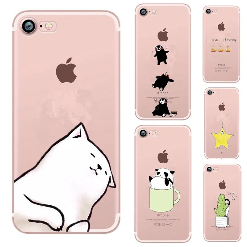 Мягкий ТПУ чехол для funda iphone 6 s Роскошный 7 8 plus 6S 5 5S SE чехлы телефонов силикон Fundas