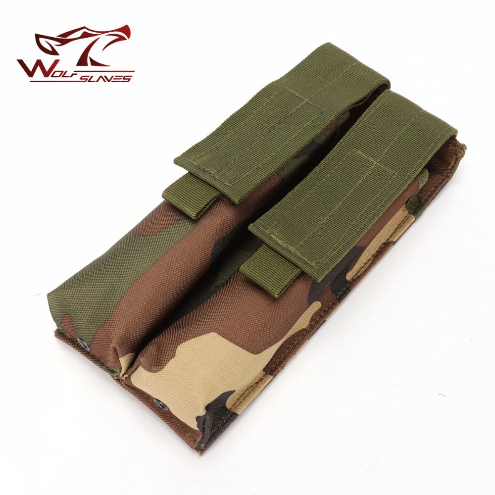 Тактический нейлоновый чехол для пистолета P90 MOLLE магазина с двойной винтовкой