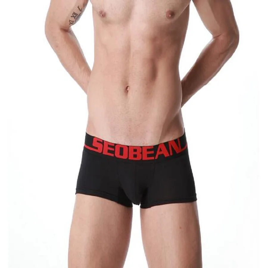 Хит продаж мужское сексуальное нижнее белье брендовые боксеры мужские хлопковые