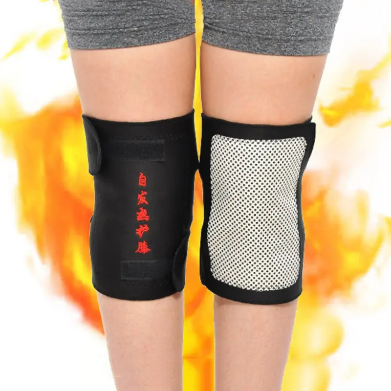 2 шт. турмалин для медицинской помощи Самонагревающиеся наколенники дальняя